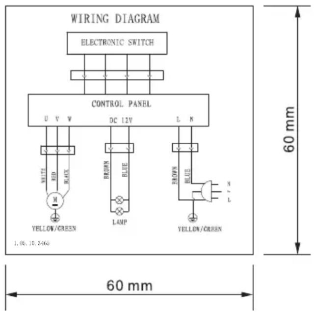 Klarstein AirNova - Schema di cablaggio - 1