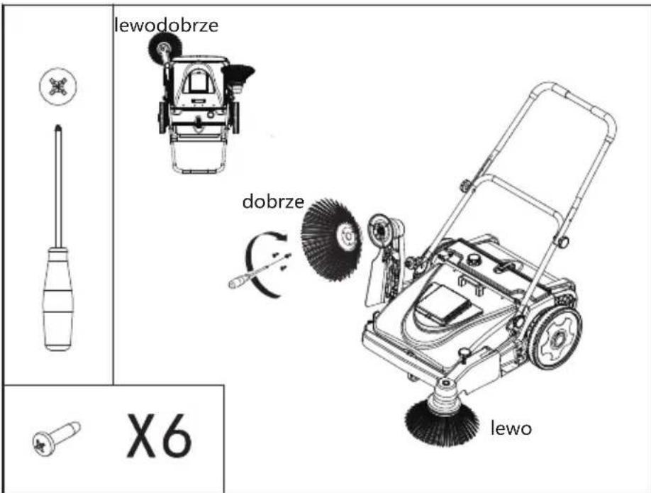 Lavor BSW 950 MF - KROK 2 Zwróć pasek napędowy - 2
