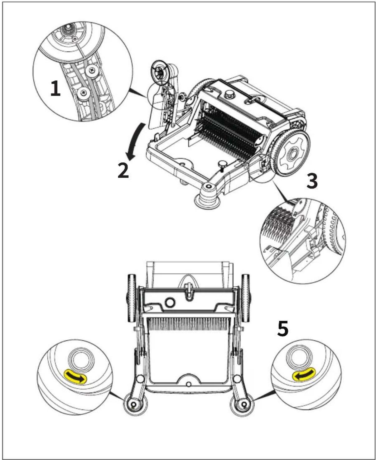 Lavor BSW 950 MF - ÉTAPE 1 Installer le bras - 1