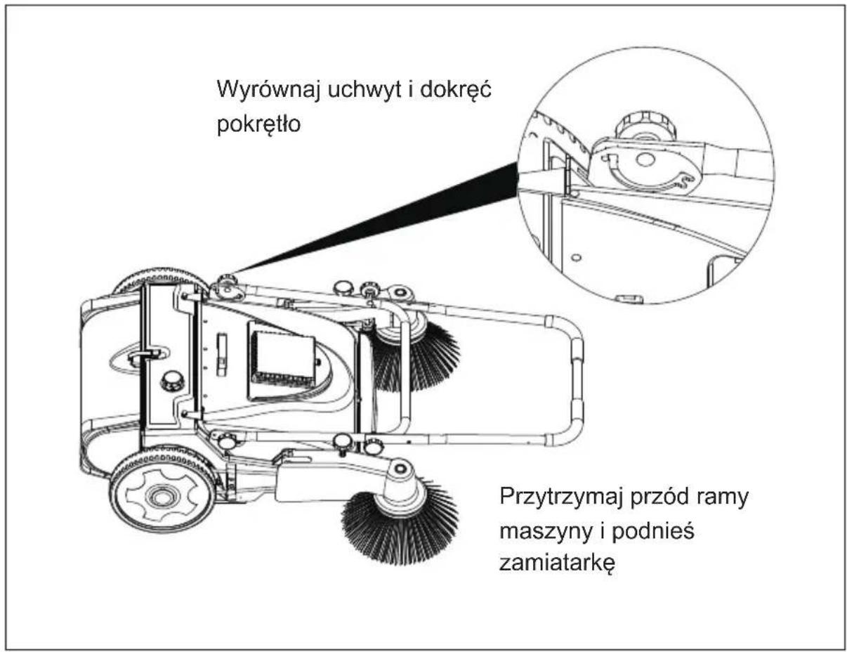 Lavor BSW 950 MF - KROK 4 Montañ szczotki bocznej - 17