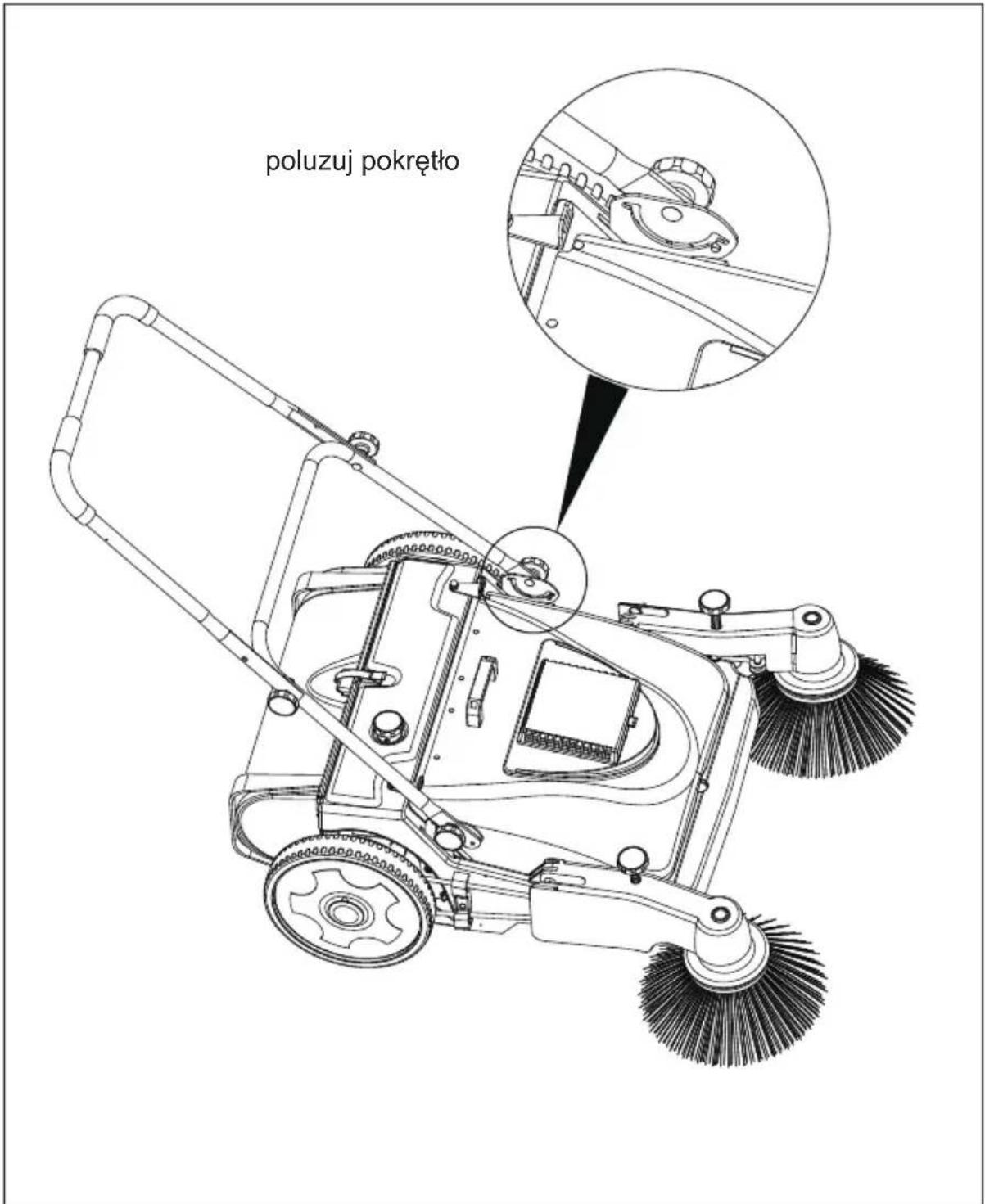 Lavor BSW 950 MF - KROK 4 Montañ szczotki bocznej - 16