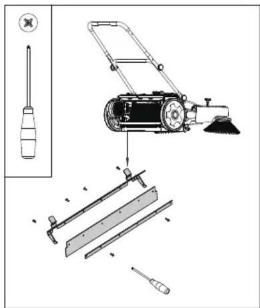 Lavor BSW 950 MF - STEP 4 Side brush installation - 10