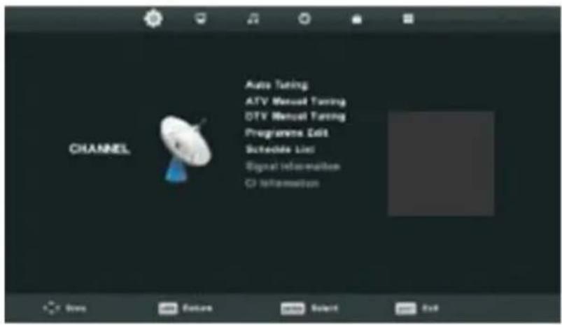 OCEANIC OCEALED22120B2 - Channel Menu - 1
