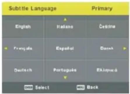 OCEANIC OCEALED22120B2 - Langues Audio - 3