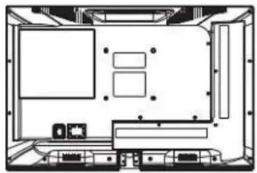 OCEANIC OCEALED22120B2 - Securing the TV to the wall - 2