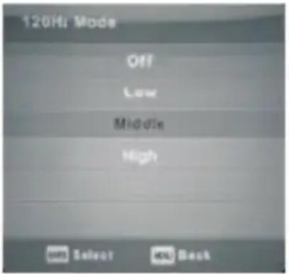 OCEANIC OCEALED22120B2 - 120Hz MODE (seulement avec UHD TV) - 1