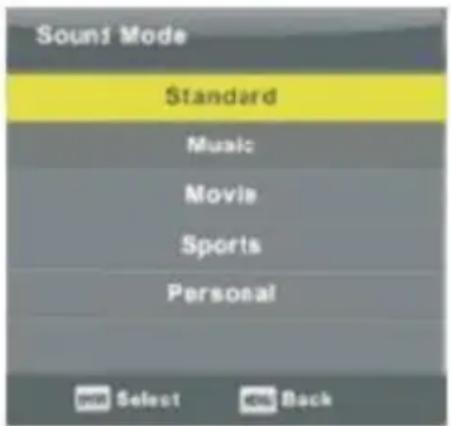 OCEANIC OCEALED22120B2 - Sound mode - 1