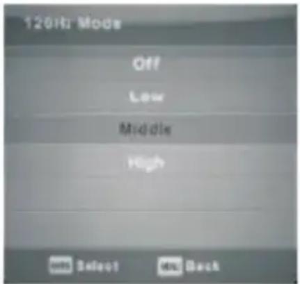 OCEANIC OCEALED22120B2 - 120Hz MODE (only UHD TV) - 1
