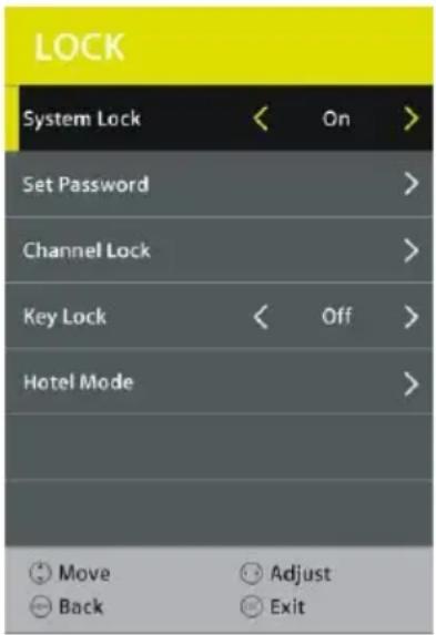 OCEANIC OCEALED3221B2 - Set Password - 1