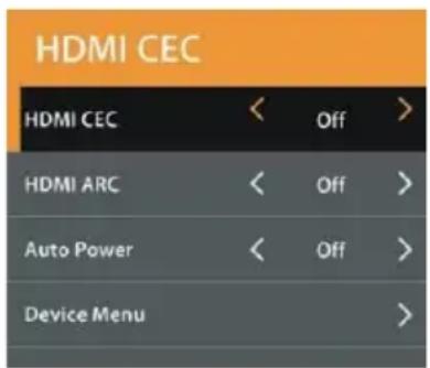 OCEANIC OCEALED3221B2 - Utiliser la fonction HDMI CEC : - 1