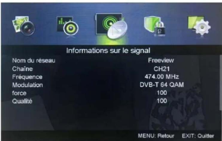 OCEANIC OCEALED39B6 - Information sur le signal - 1
