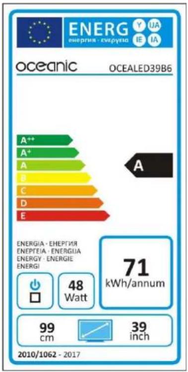 OCEANIC OCEALED39B6 - ACCESSOIRES : - 1