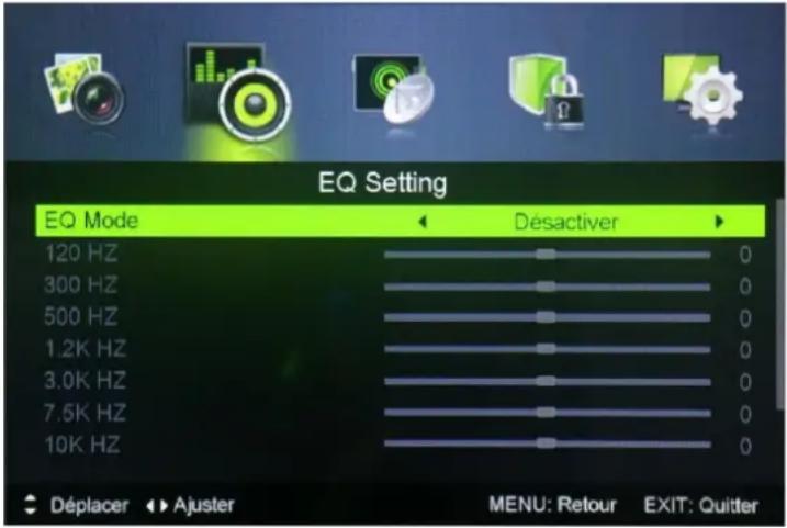 OCEANIC OCEALED39B6 - EQ Setting - 1