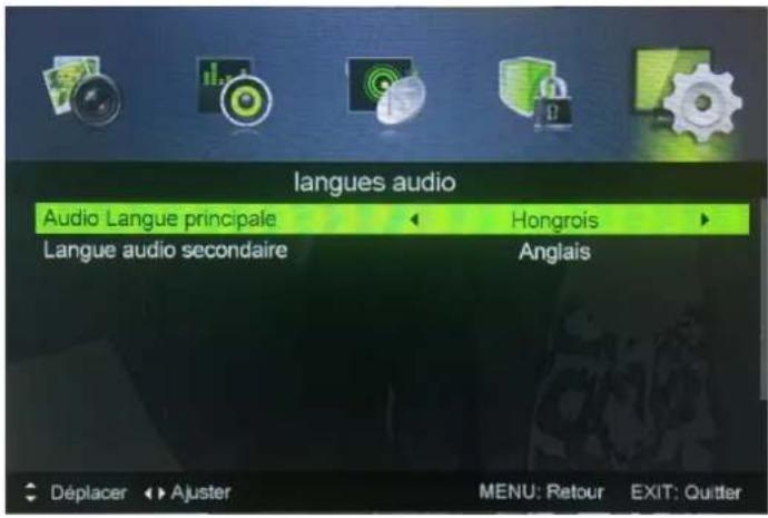 OCEANIC OCEALED39B6 - Langues Audio - 1