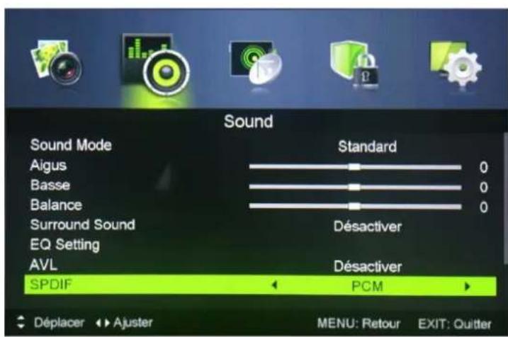 OCEANIC OCEALED39B6 - b. Menu Son - 1