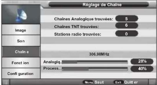 OCEANIC OCEALED3219B2 - Recherche automatique des chaînes - 2
