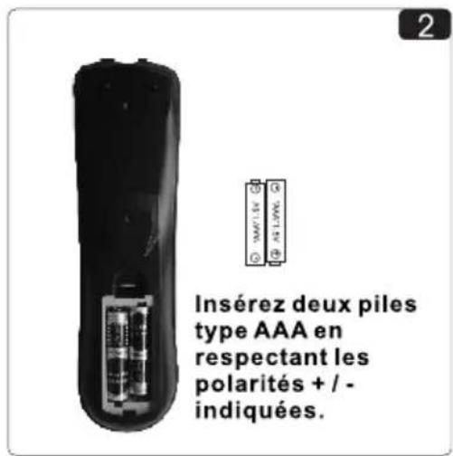 OCEANIC OCEALED3219B2 - Insertion des piles - 2