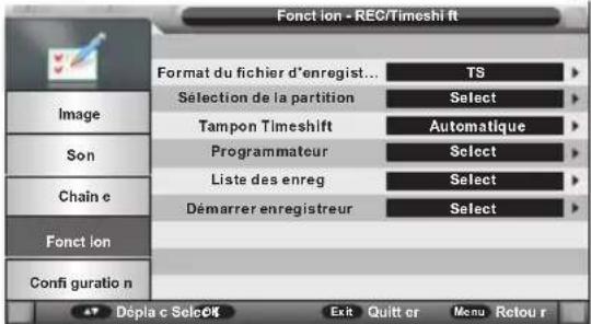 OCEANIC OCEALED3219B2 - Liste des émissions enregistrées - 1
