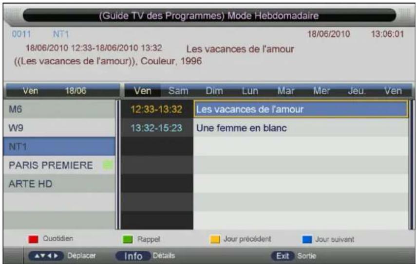 OCEANIC OCEALED241018W7 - Guide tv (en mode TNT uniquement) - 1