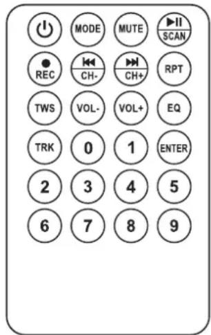 IBIZA SOUND SLK15A-TWS - UZAKTAN KUMANDA - 1