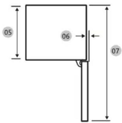 HAIER HBQW7519D - Prostorske zahteve - 2