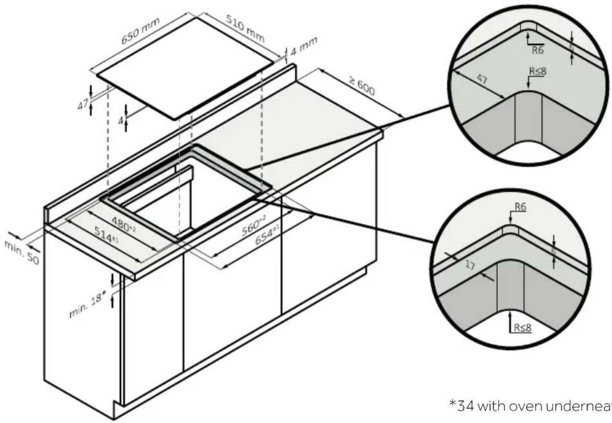 HAIER HAMTB56IWCS - HOB 65 cm - 9