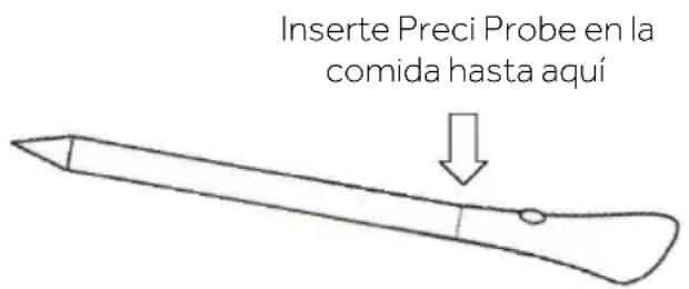 HAIER HAMTB56IWCS - ADVERTENCIAS para sonda de temperatura inalámbrica - 1