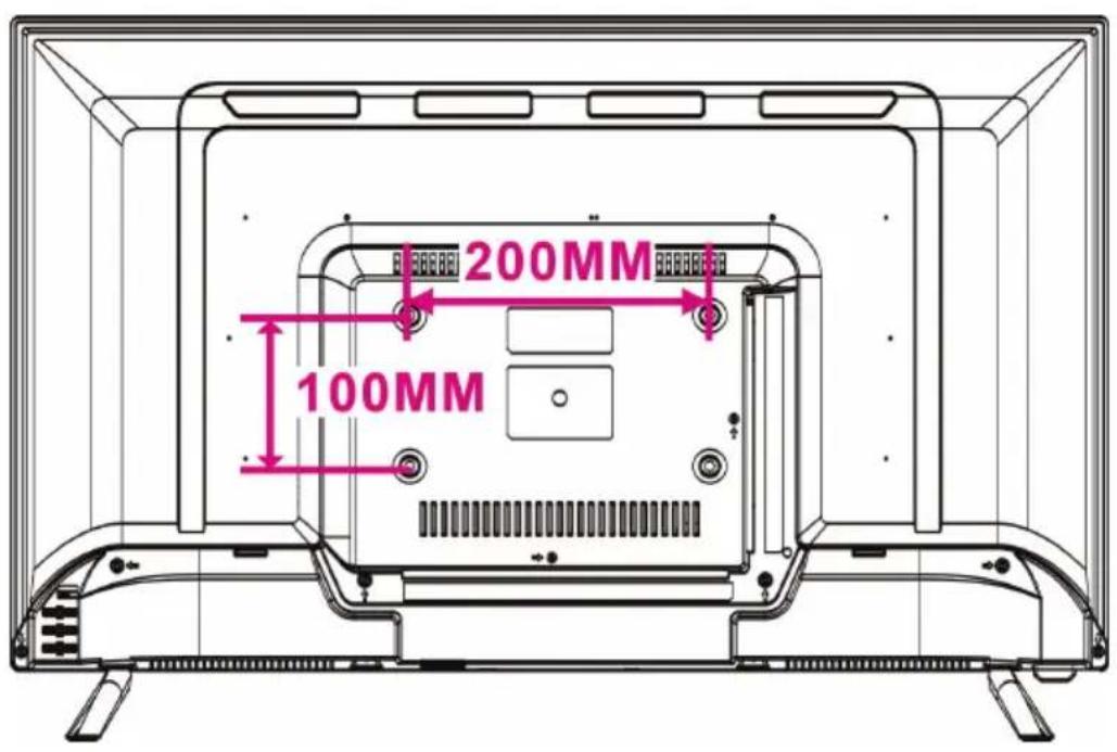OCEANIC OCEALED32220B2 - WALL MOUNTING INSTRUCTIONS - 1