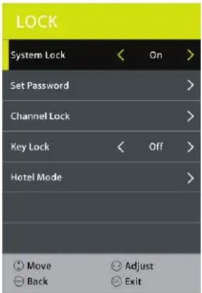 OCEANIC OCEALED32220B2 - Set Password - 1