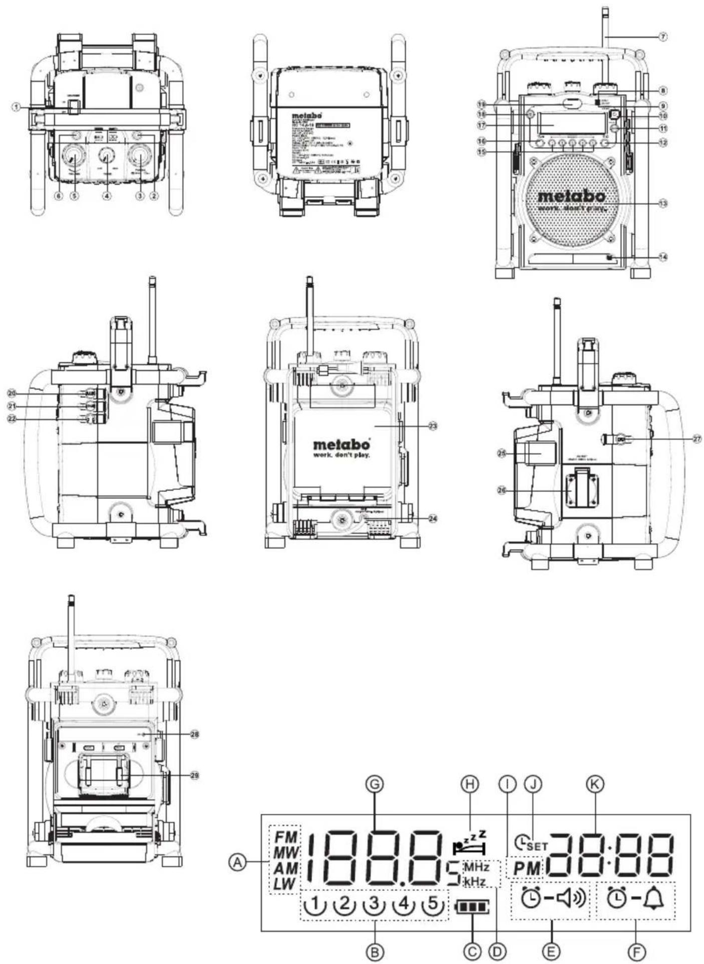 METABO RC 14.4-18 - Elektriciteitsaansluiting - 3
