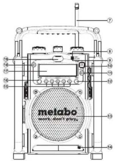 METABO RC 14.4-18 - Batteridrift - 2