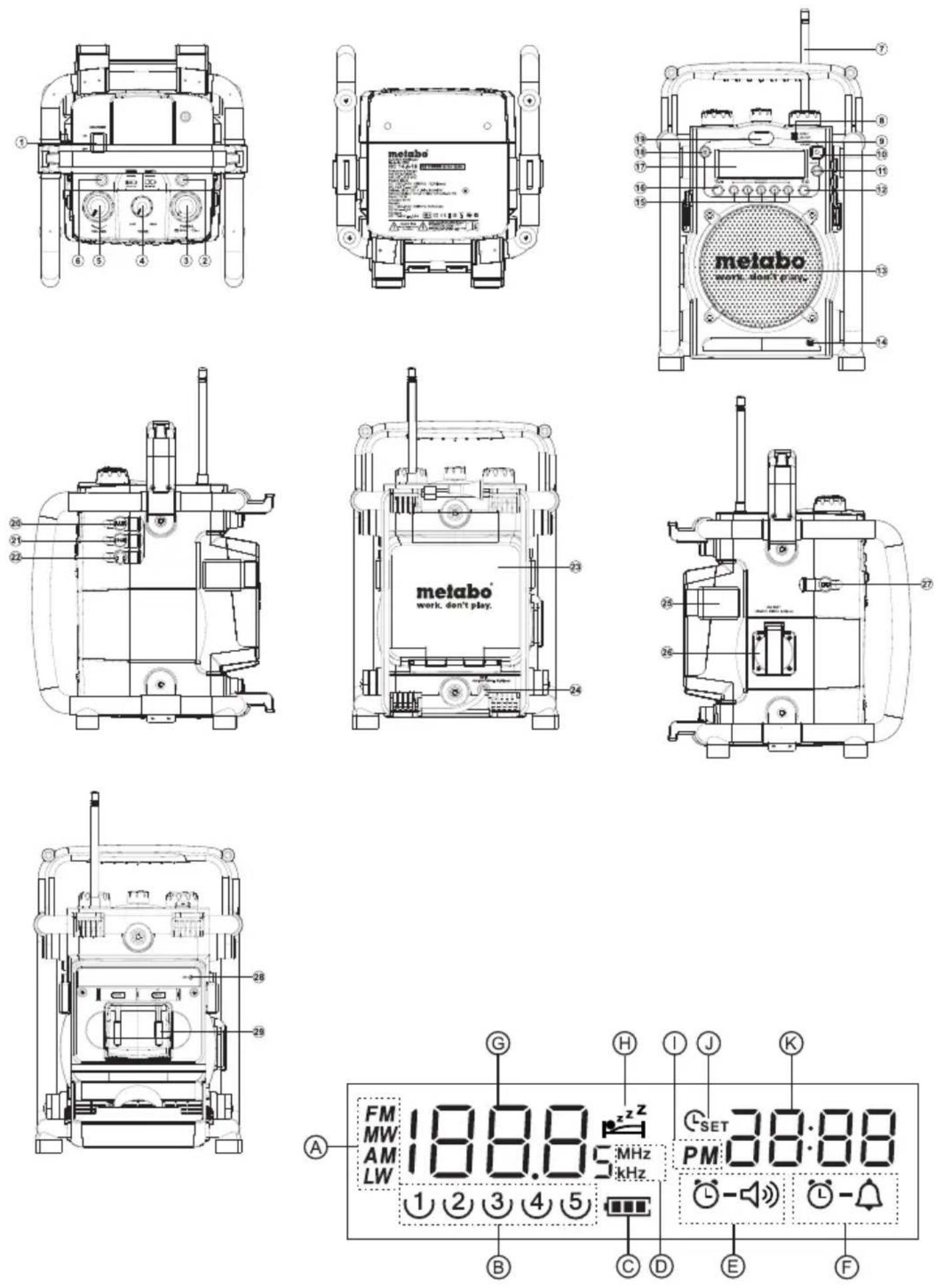 METABO RC 14.4-18 - Alimentación de corriente - 4