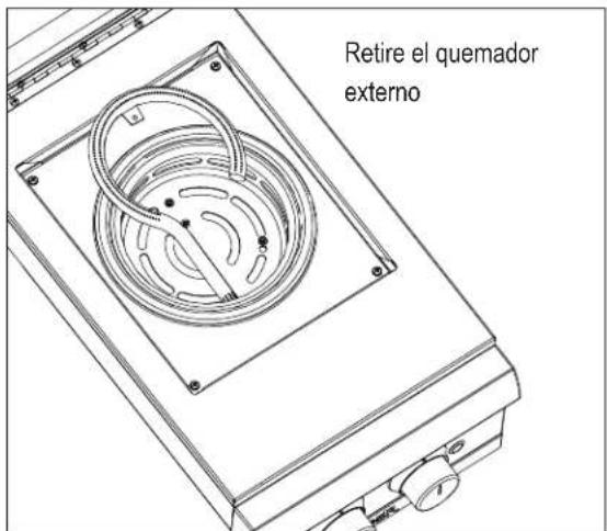 SABER K00SB5317 - Limpieza del conjunto del quemador - 3