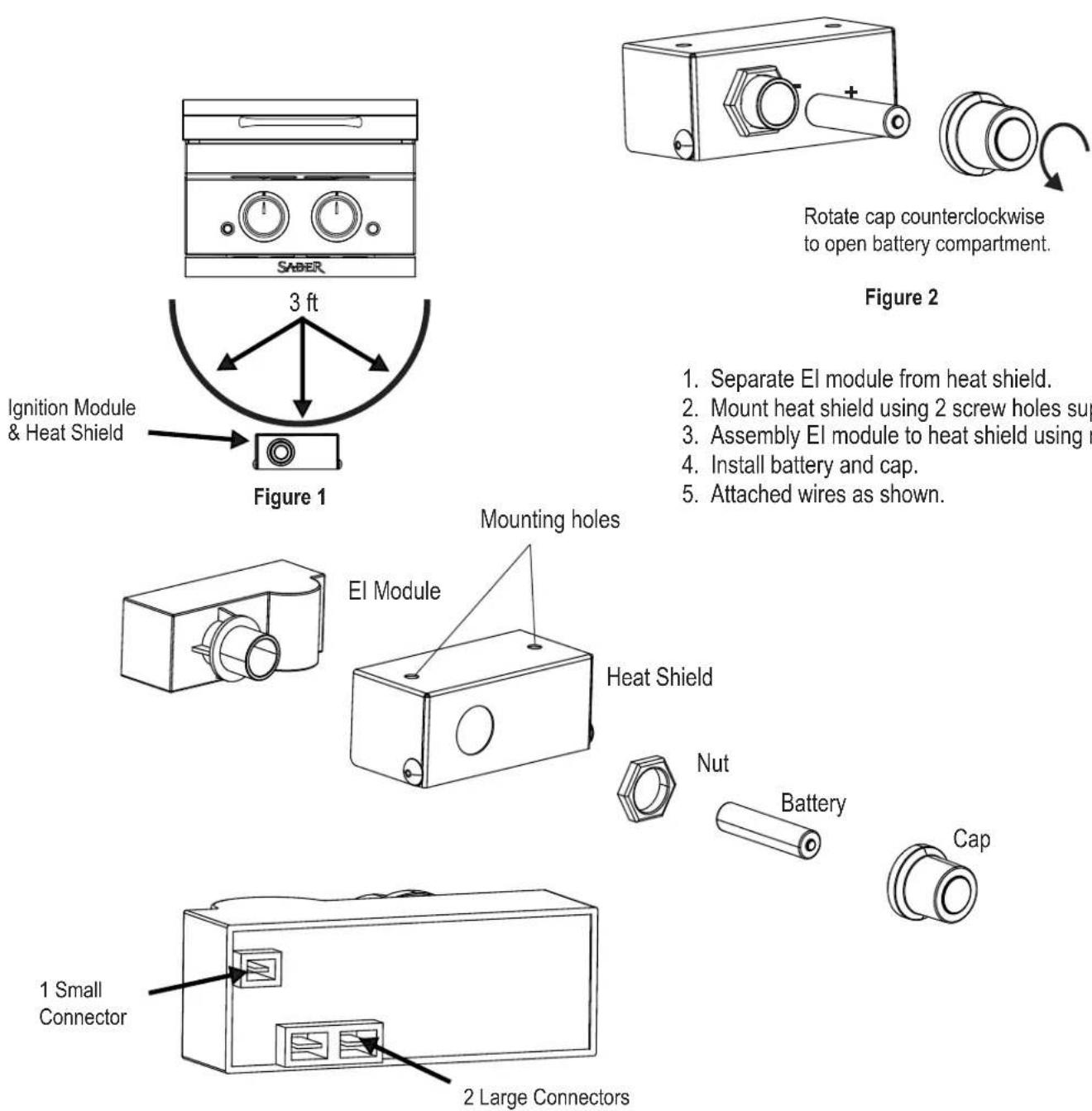 SABER K00SB5317 - Electronic Ignition Module. - 1
