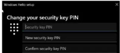 Neowave Winkeo-C FIDO2 - Changement de code PIN et réinitialisation de la clé : - 1