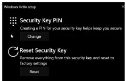 Neowave Winkeo-C FIDO2 - Changement de code PIN et réinitialisation de la clé : - 3