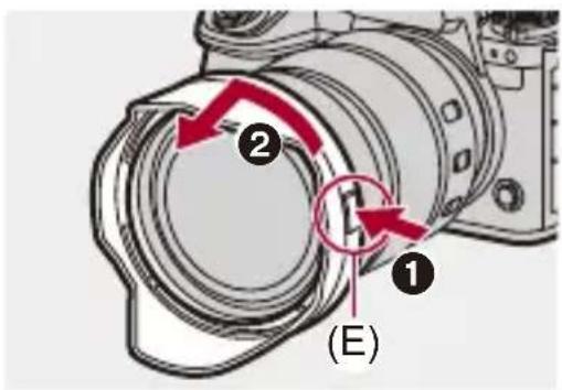 PANASONIC Lumix S1 II E - Retrait du Parasoleil (S-R24105) - 1