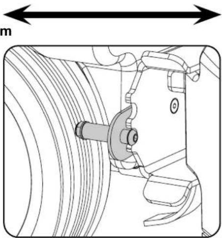 Numatic TVL850 - Setting the Width Adjustment - 6