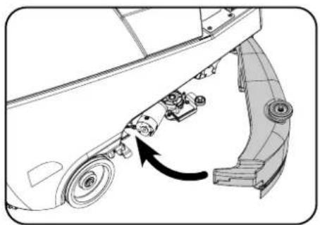 Numatic TVL850 - Fitting the Brushes - 5