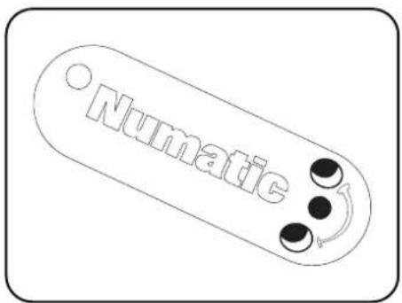 Numatic TVL850 - GB Free Wheel and Towing - 4