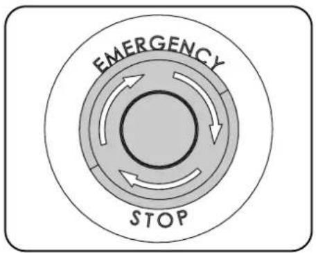 Numatic TVL850 - Emergency Stop Button/ Horn - 1