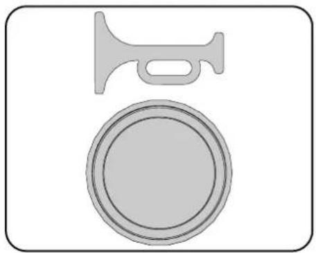 Numatic TVL850 - Emergency Stop Button/ Horn - 2