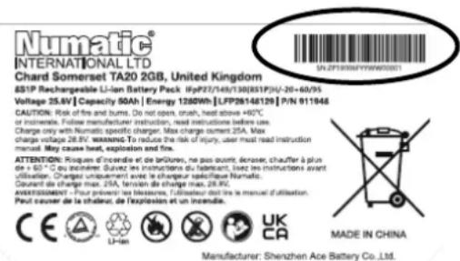 Numatic TBL4045 - PL - 1