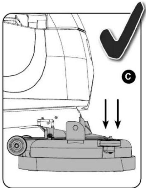 Numatic TBL4045 - Raising/Lowering the Brush Deck - 3