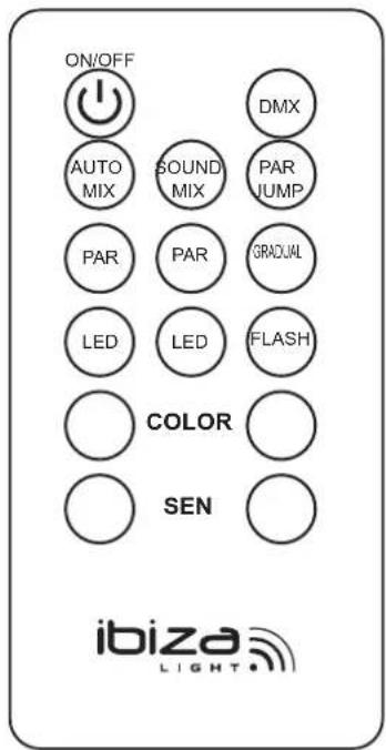 IBIZA SOUND DJLIGHT60 - MANDO A DISTANCIA - 1