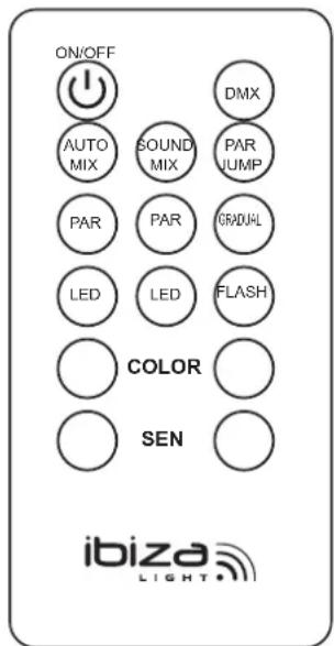 IBIZA SOUND DJLIGHT60 - UZAKTAN KUMANDA - 1