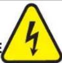 IBIZA SOUND LED8-MINI - ATTENZIONE NON APRIRE L'ALLOGGIAMENTO PERICOLO DI SCOSSE ELETTRICHE - 1
