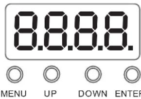 IBIZA SOUND LED8-MINI - NAVIGERING GENOM KONTROLLPANELEN - 1