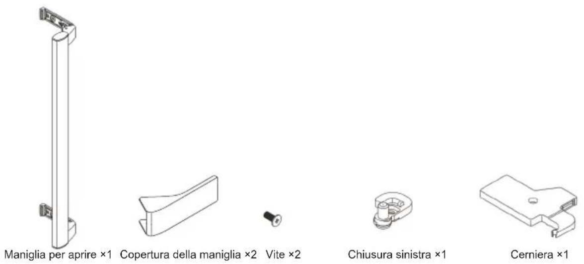 ASPES ACV185601ENFDX - Per cambiare il senso di apertura delle porte - 1