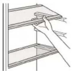 ASPES ACV185601ENFDX - Ripiani con guide scorrevoli - 1